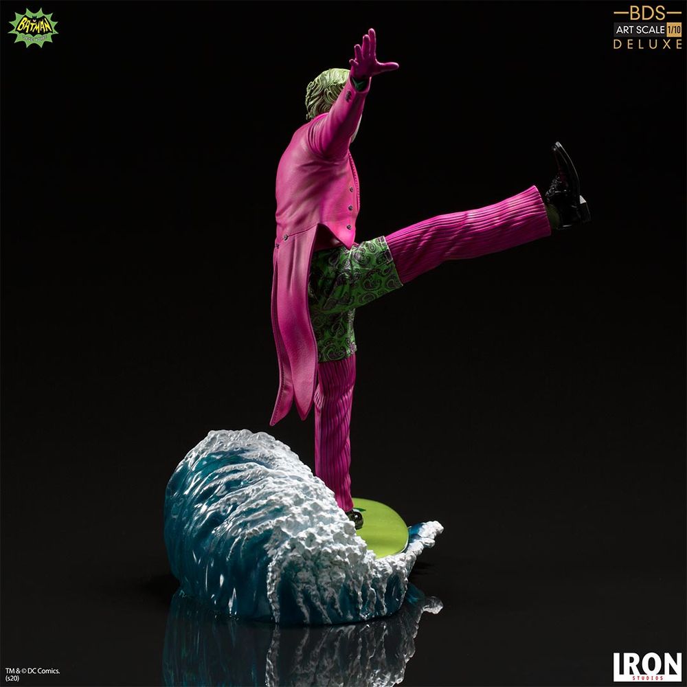 Estátua The Joker Deluxe 1/10 - Batman 66 - Bds Art Scale Estátua The Joker Deluxe 1/10 - Batman 66 - Bds Art Scale