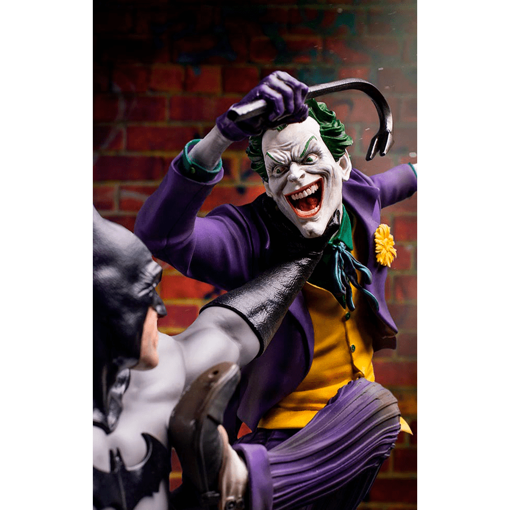 IRON 1/6『バットマン vs. ジョーカー』バトルジオラマ スタチュー Iron Studios 1/6 バットマン vs ジョーカー バトル ジオラマ