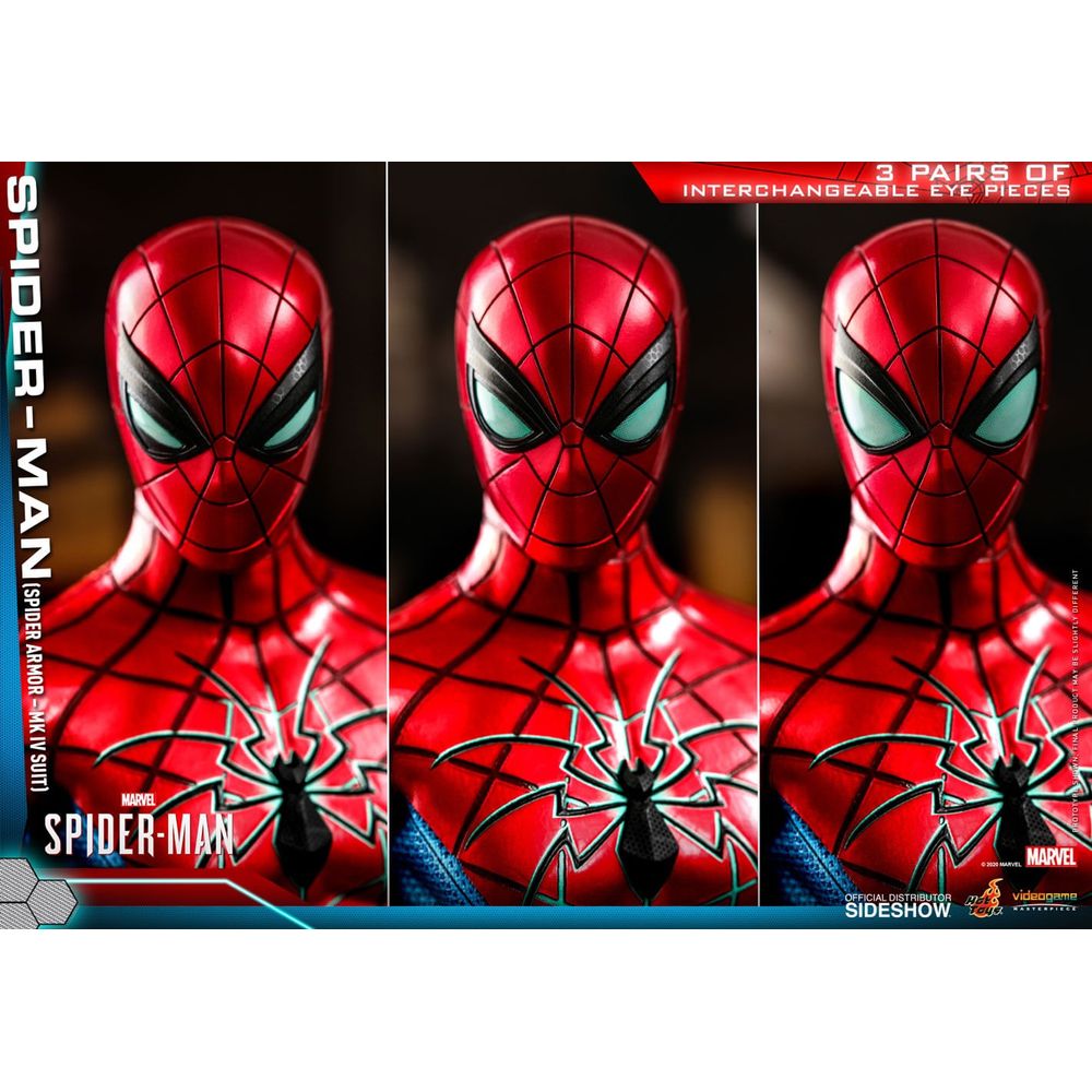 Figura Spider-Man Spider Armor MK IV - Spider-Man - 1/6 Figure - Hot Toys -  lojalimitededition