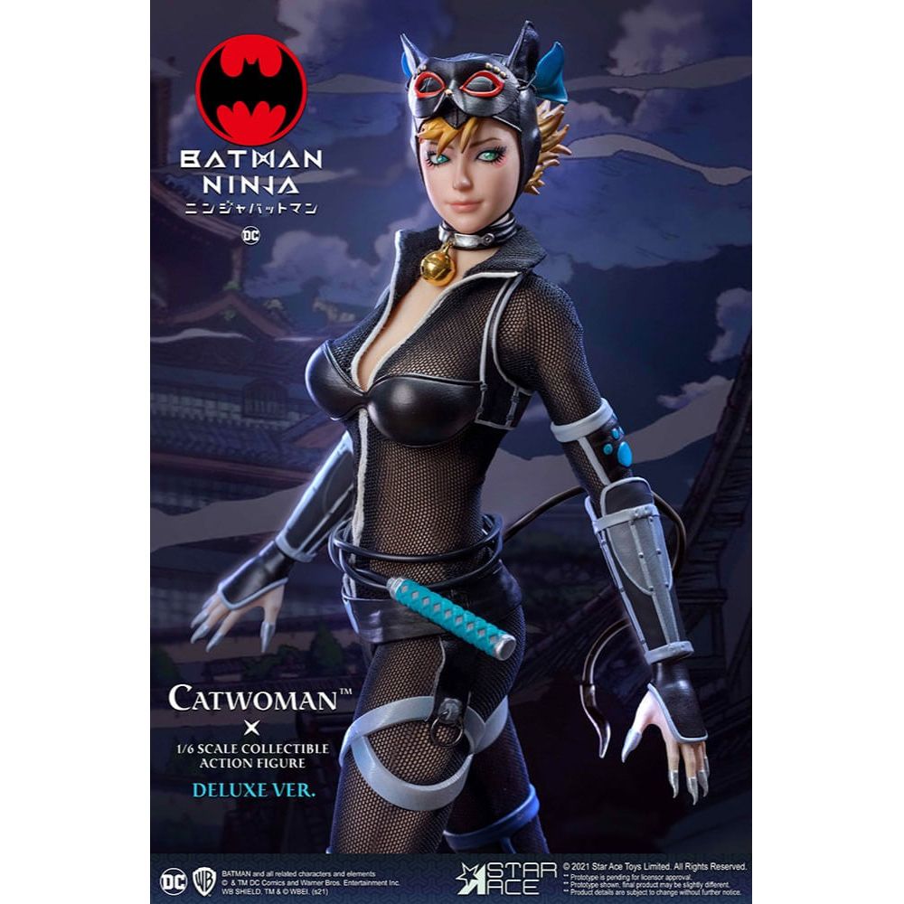 【希少】Catwoman 1:6スケール 完成フィギュアモデル Estátua Catwoman DX 1/6 - Batman Ninja - Star Ace Toys