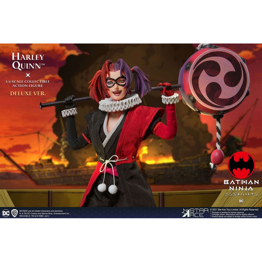 Action Figure Arlequina Harley Quinn 30cm 1/6