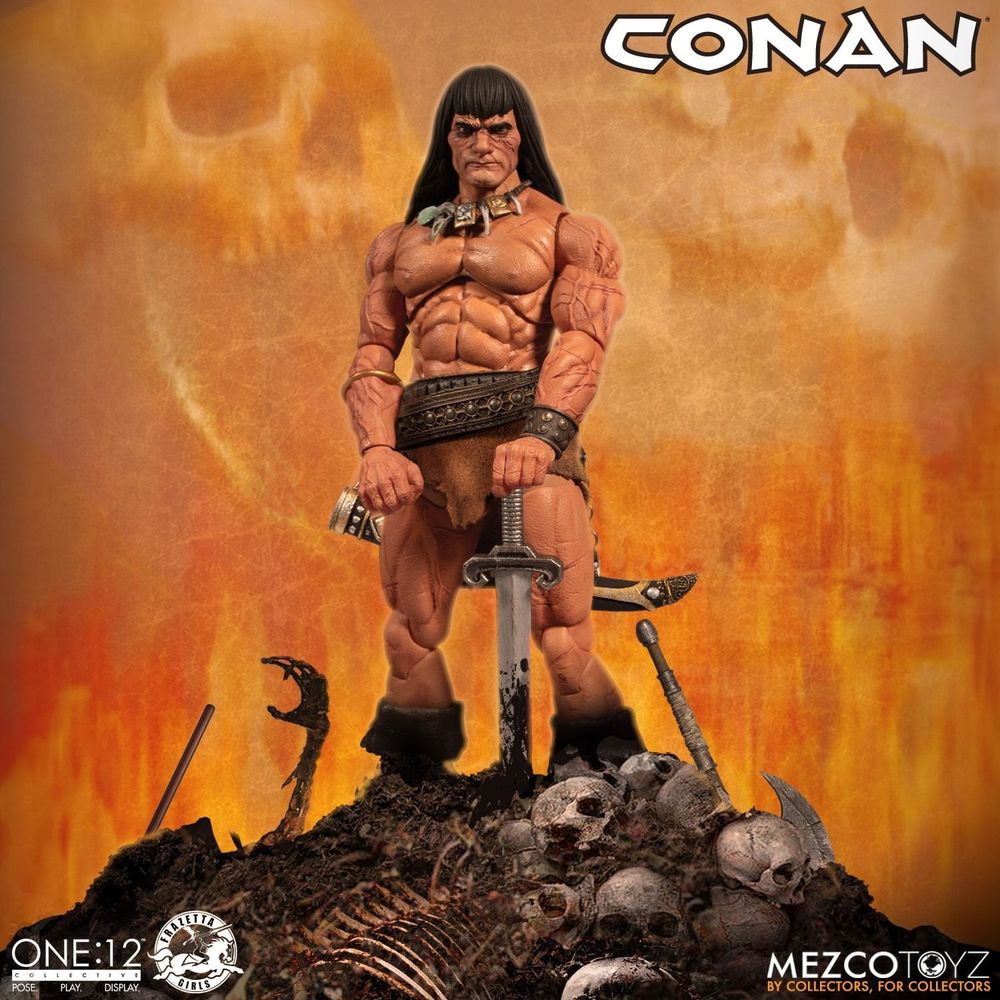 Figura Conan The Barbarian 1/12 - The Barbarian - One:12