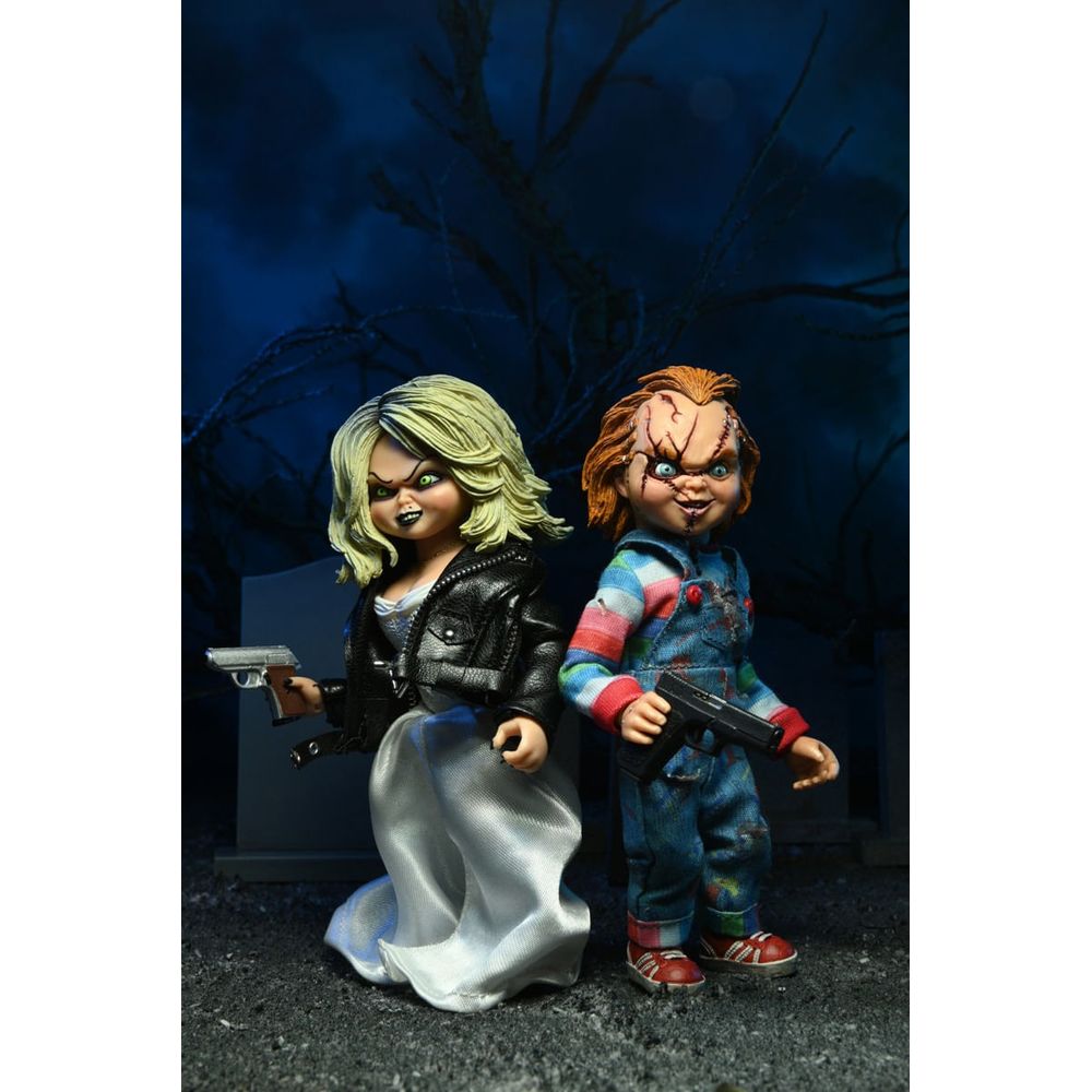 ACTION FIGURE A NOIVA DE CHUCKY - CHUCKY E TIFFANY – 42121