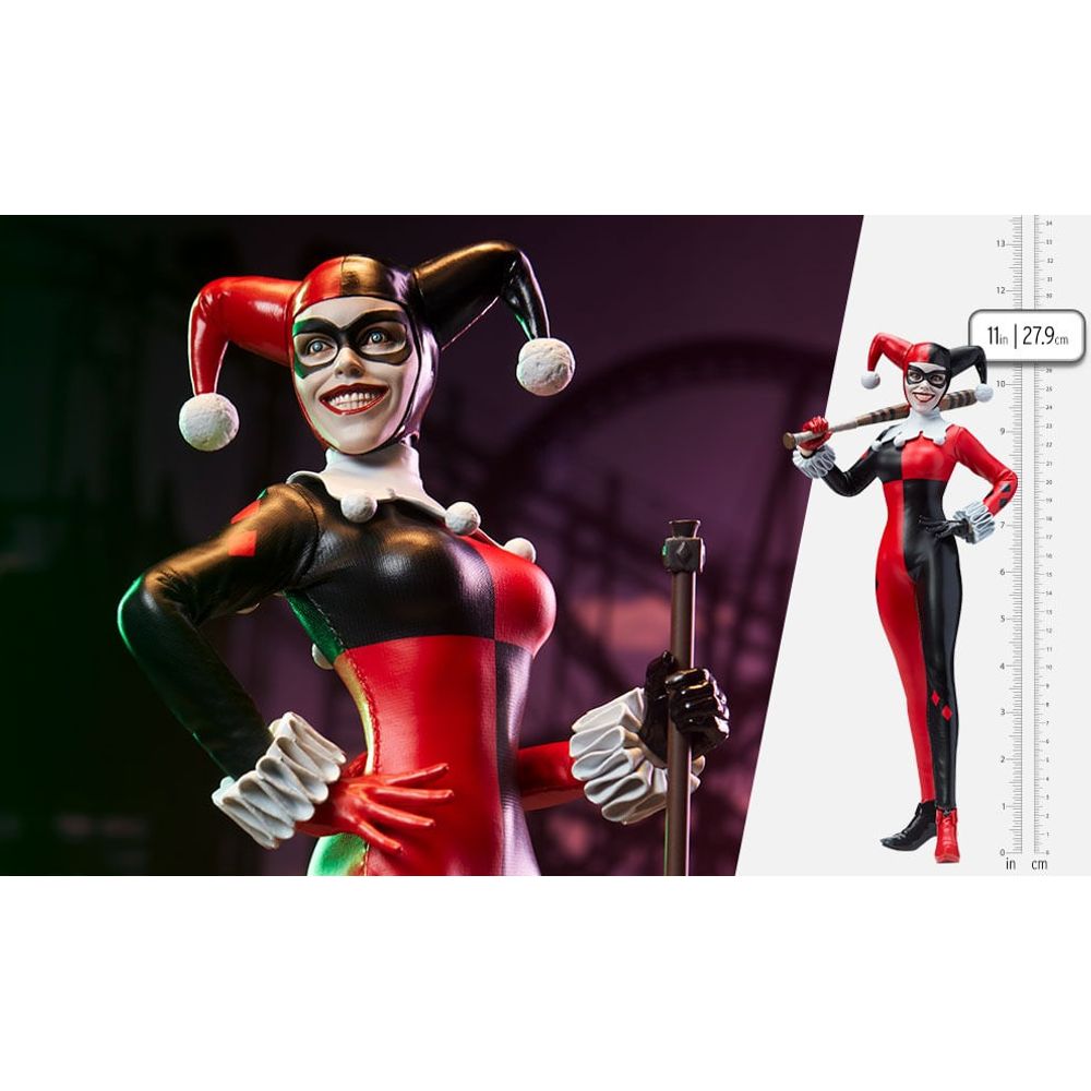 Kit Harley Quinn Fantasia Arlequina Completa 10 Pçs C/ Taco