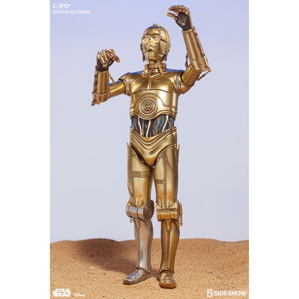 starwars sixths scale C-3PO by サイドショー Figura C3PO 1/6 - Star Wars: Episode IV - Sixth Scale Figure