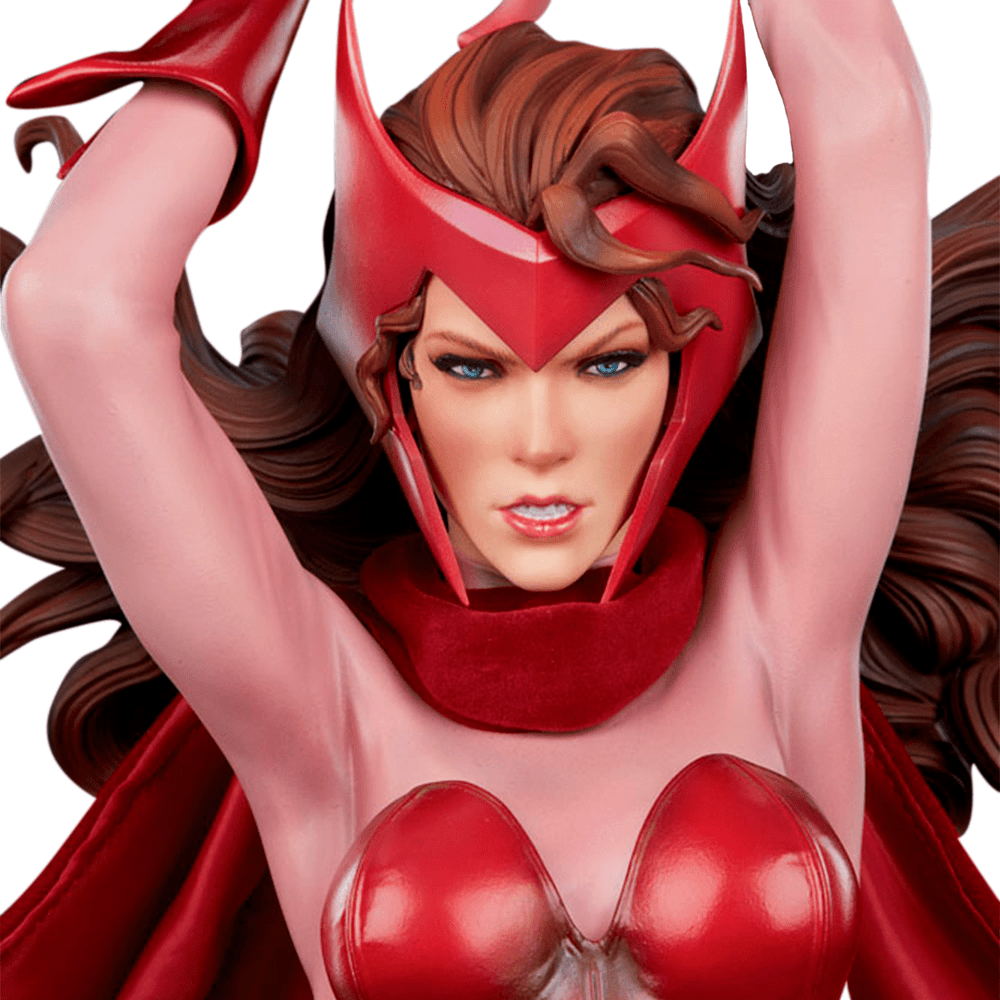Estátua Scarlet Witch Premium Format - Marvel - Sideshow -  lojalimitededition
