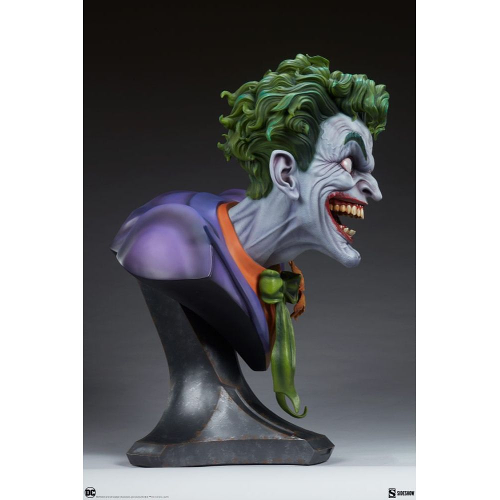 Busto The Joker Life Size - DC Comis - Sideshow - lojalimitededition
