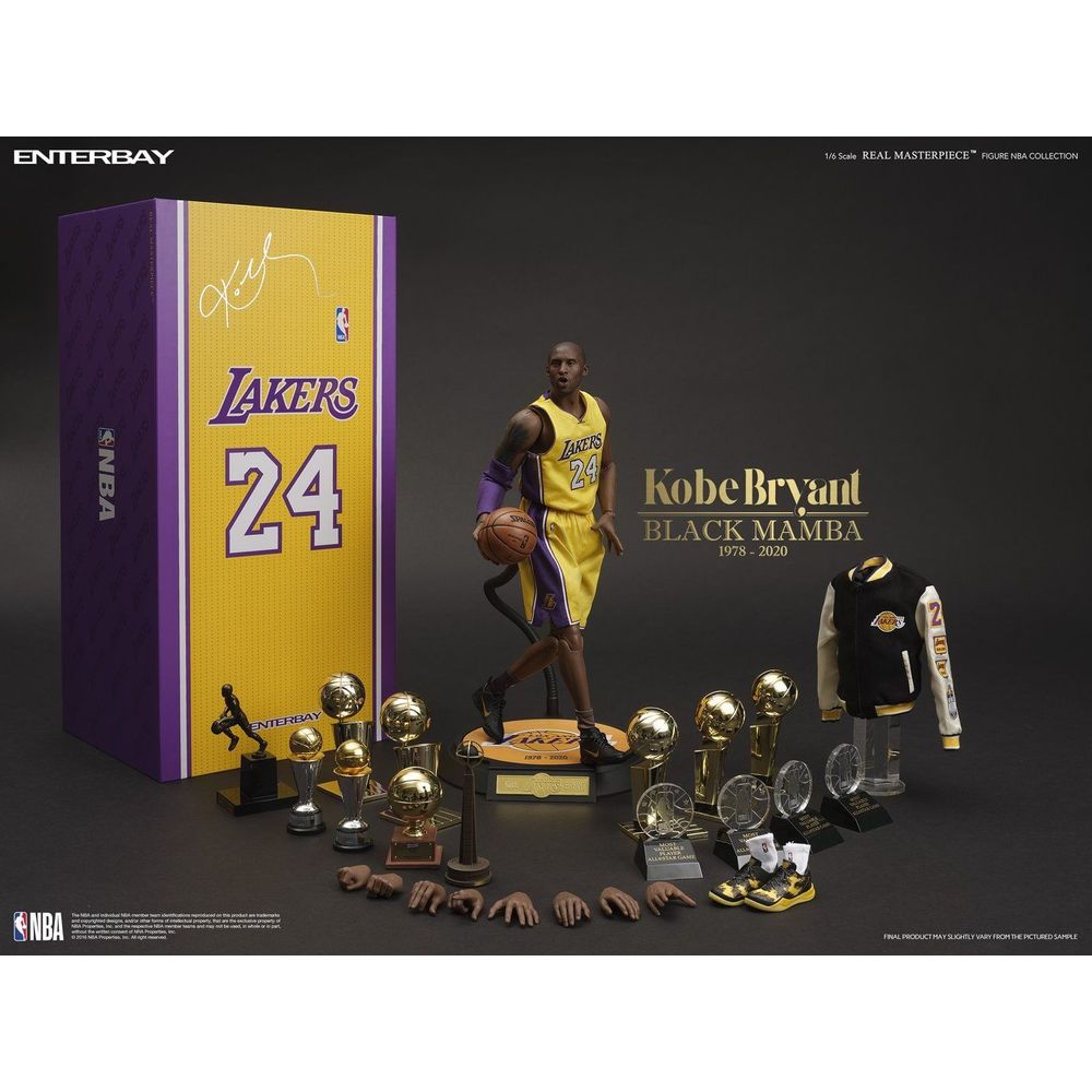 Action Figure Jogador de Basquete Kobe Bean Bryant: Los Angeles