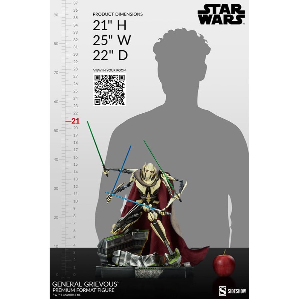 Preços baixos em General Grievous Star Wars Estatuetas, estátuas e Bustos