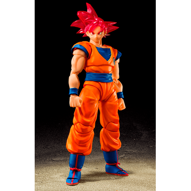 Figura Super Saiyan God Son Goku - Comic Con 2021 - Dragon Ball