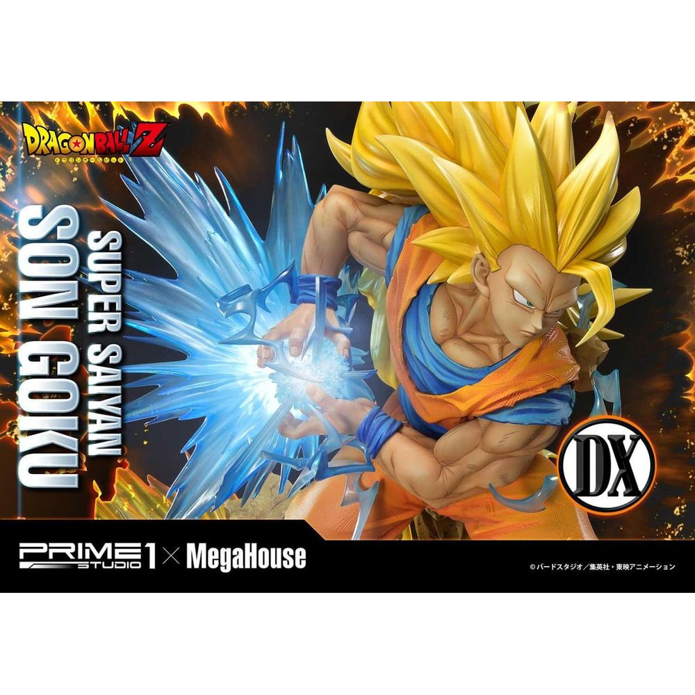 Estátua Super Saiyan Son Goku DX - Dragon Ball Z - Mega