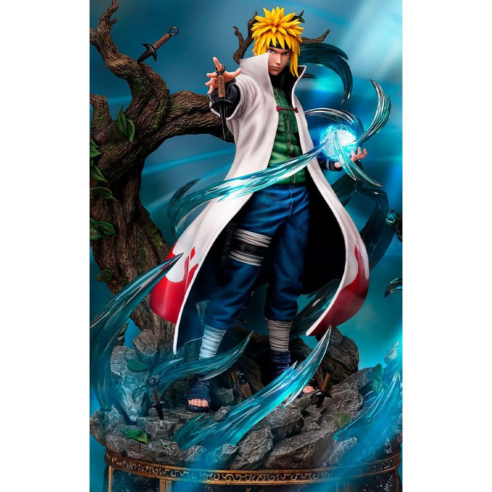 Estátua Yellow Flash of the Leaf Namikaze Minato - Naruto