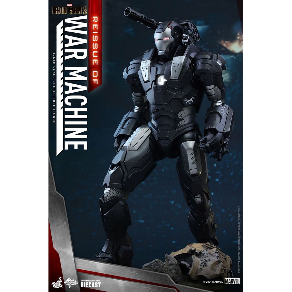 Figura War Machine Diecast - Marvel - Sixth Scale - Hot Toys Figura War Machine Diecast - Marvel - Sixth Scale - Hot Toys