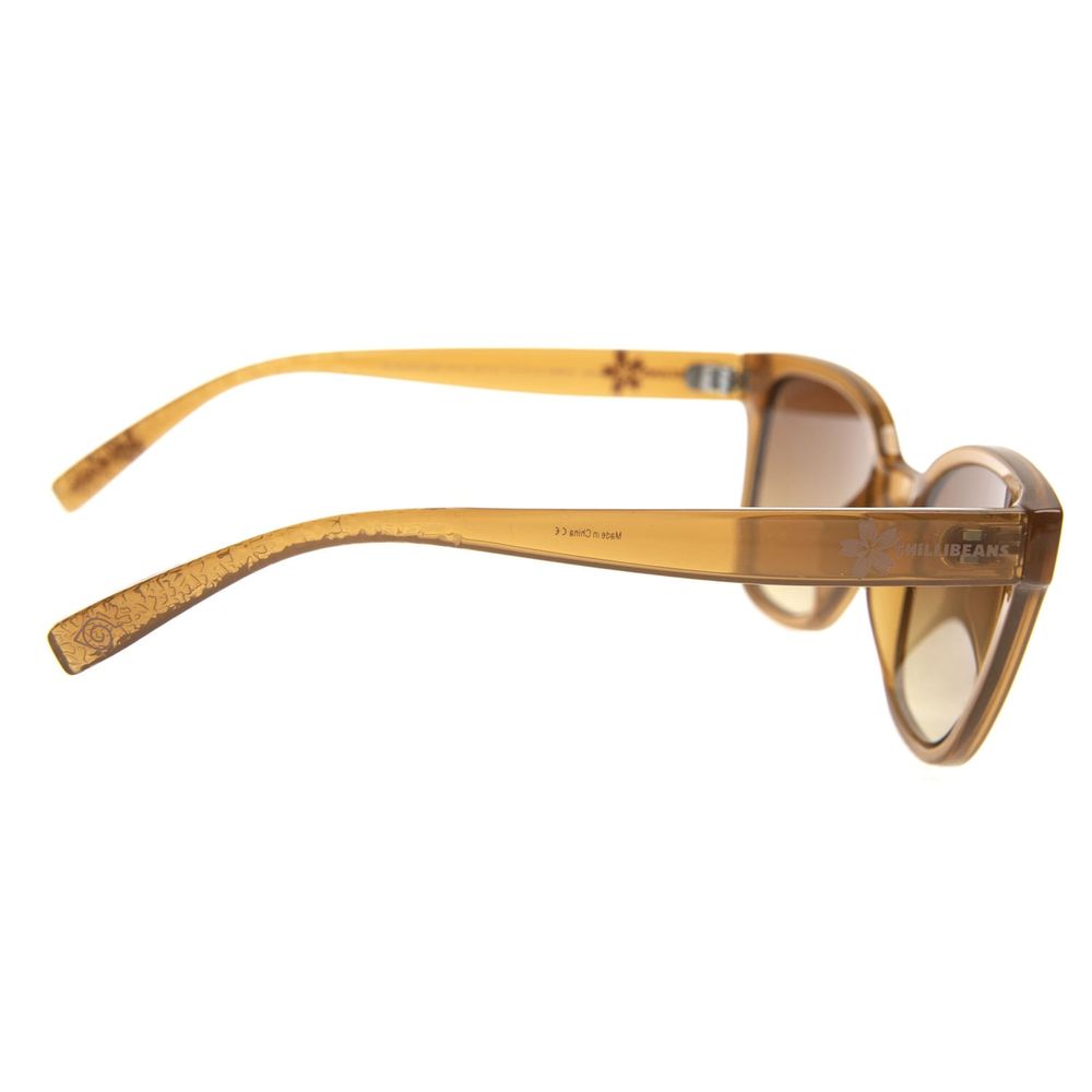 Óculos de Sol Feminino Naruto Shippuden Banhado A Ouro Brilho OC