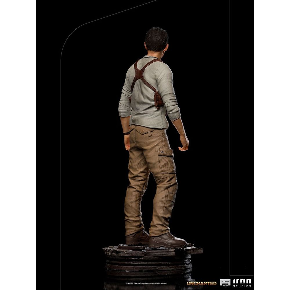 Estátua Nathan Drake - Uncharted (Movie) - Art Scale 1/10 - Iron Studios